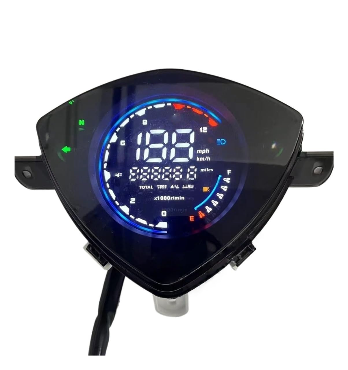 Contachilometri digitale Per Per Address110 FI Per Address 110 Tachimetro digitale Contachilometri Gruppo misuratore Indicatore