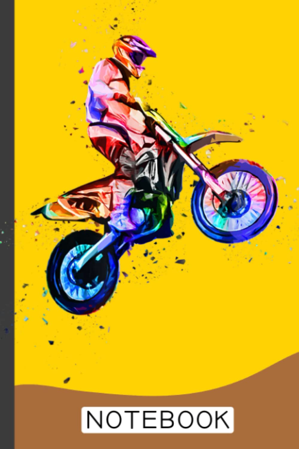 Dirt Bike Motocross Notebook: Lined Journal Notebook for Dirt Bikers and Motocross Enthusiasts