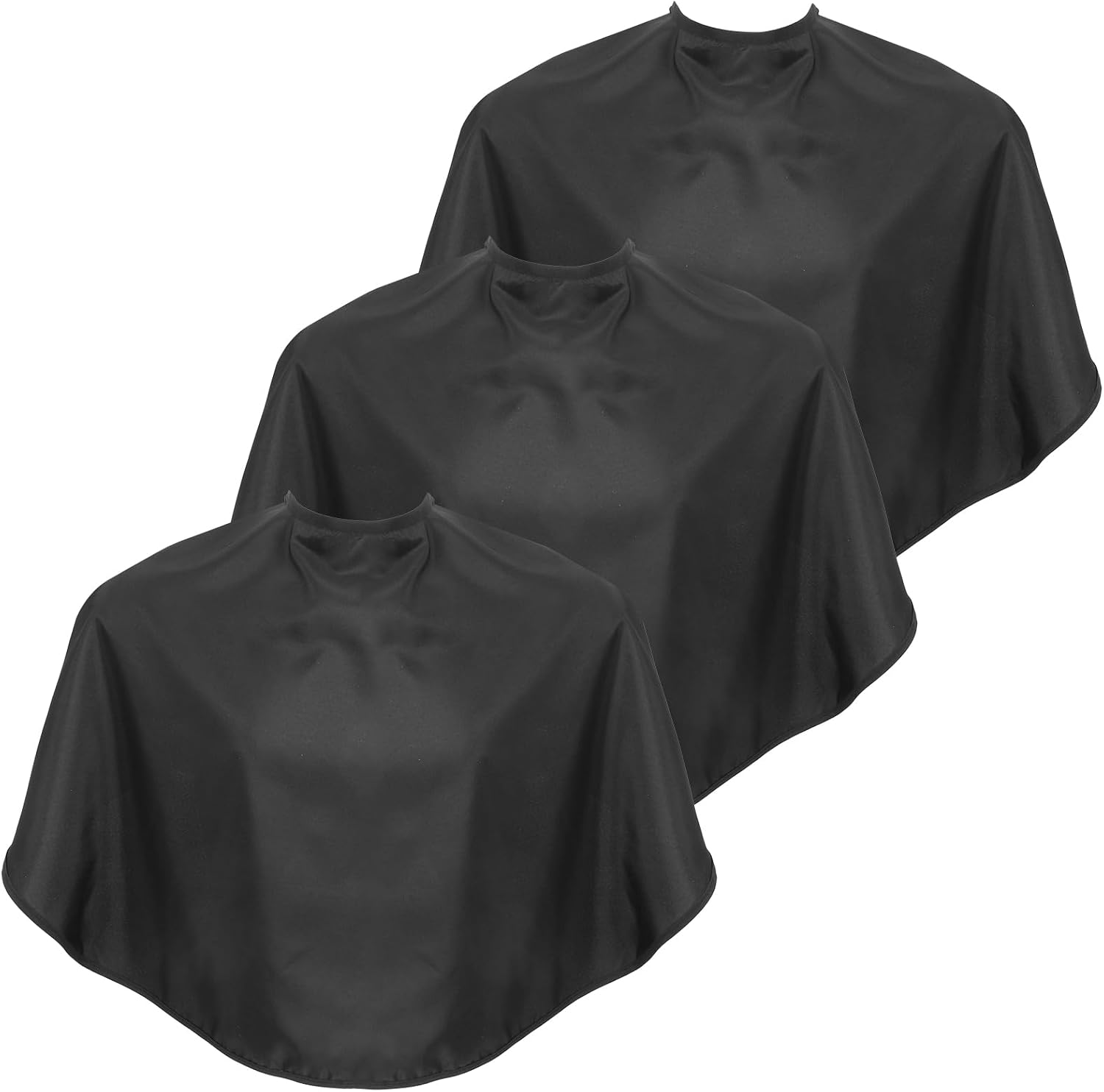3 Pcs Shortie Makeover Barber Bib Impermeable