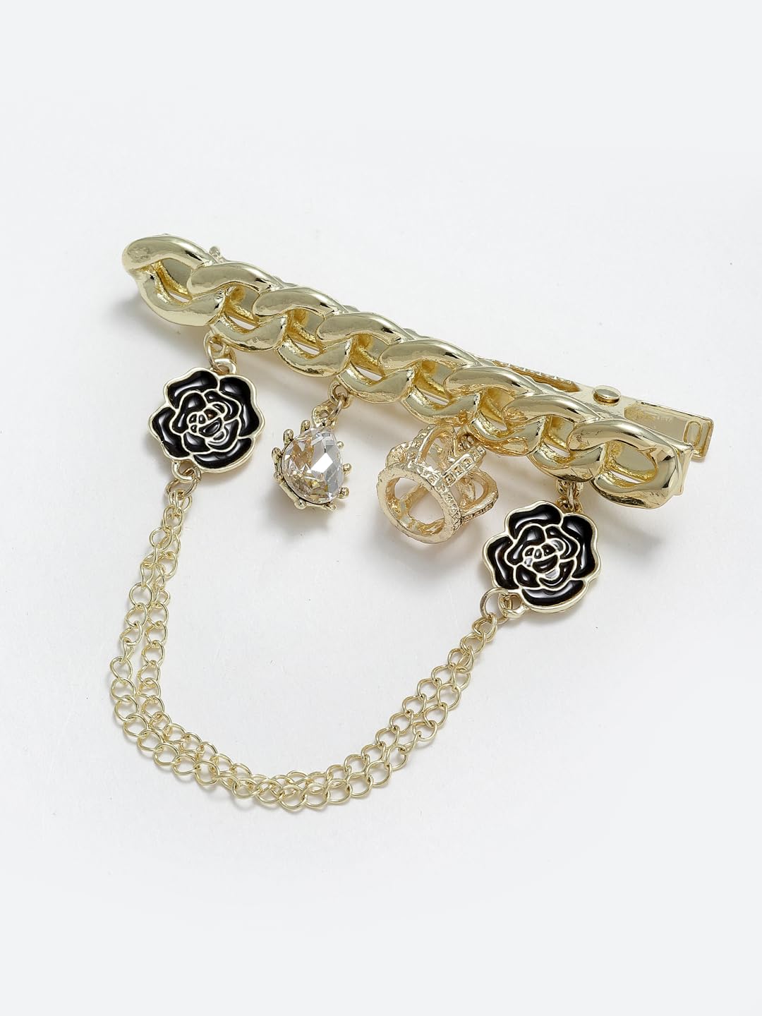 See full amazon price history chart for Vogue Panash Gold Chain Hair Clip with Charms - Elegant Hair Accessories for Women, Ideal for Weddings, Parties, Office, and Everyday Wear Vogue Panash Gold Chain Hair Clip with Charms - Elegant Hair Accessories for Women, Ideal for Weddings, Parties, Office, and Everyday Wear (B0D7SDD7K1) Amazon Price History, Amazon Price Tracker