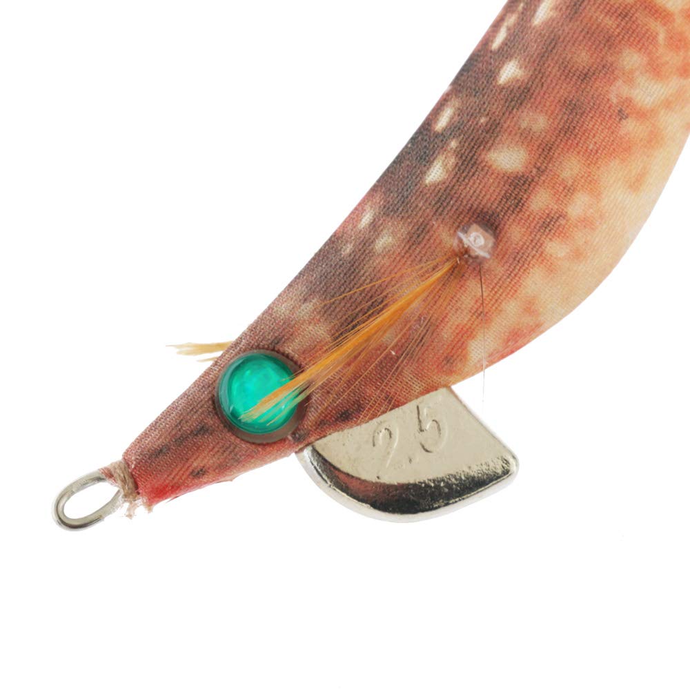 YAMASHITA Totanara da Pesca Squid Jig R Sutte Glow Totanare Luminose Egi Eging Seppie Calamari squid 2.5 10 Grammi Artificiale Professionale Luce (F/NB)