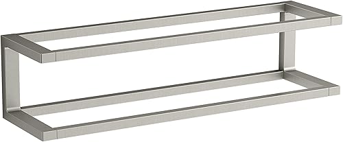 Miniatura 3 de Kohler 22561-CP Barra de toalla de borrador, cromo pulido