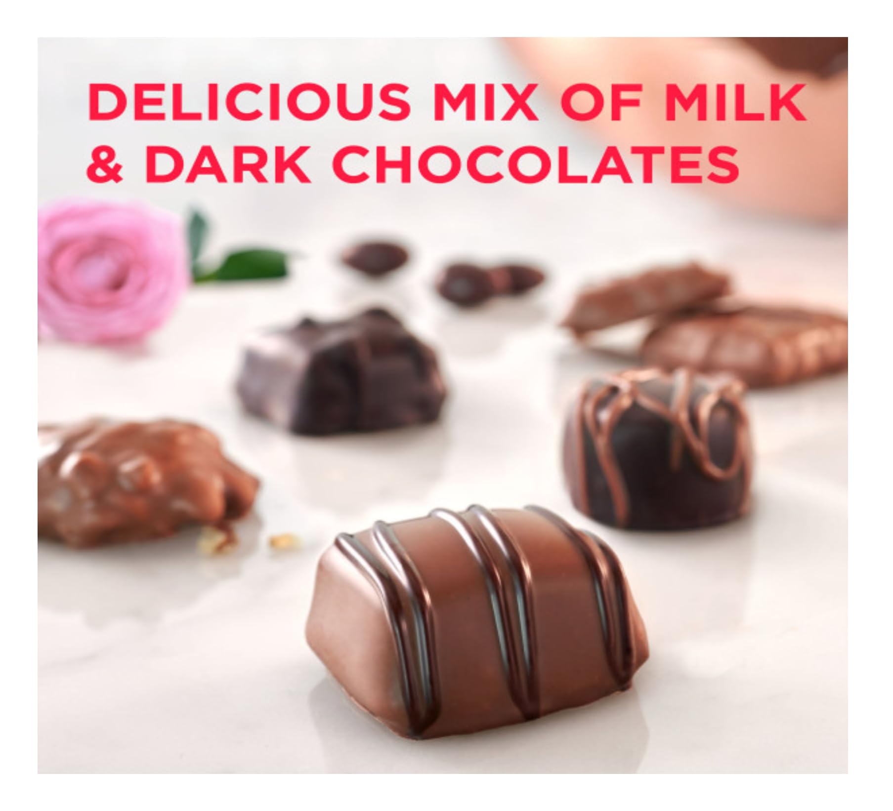 Amazon.com: Russell Stover Valentine's Red Foil Heart - Assorted