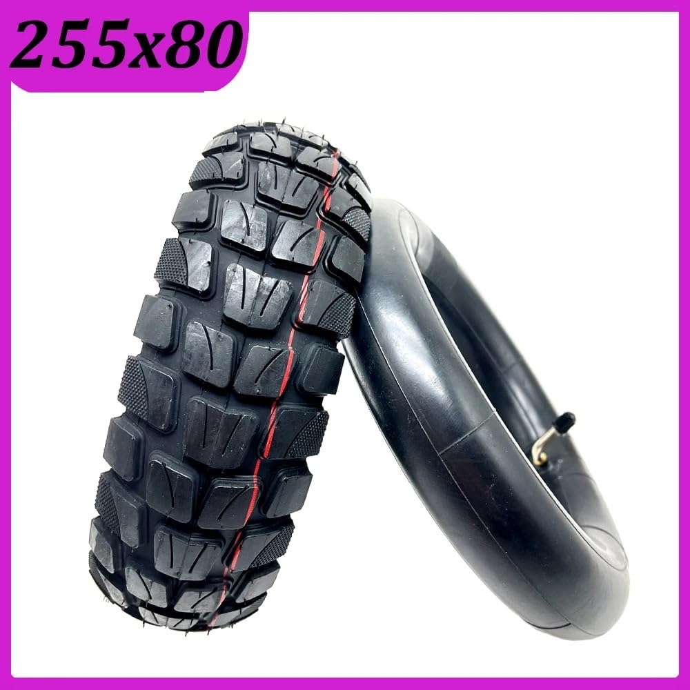 Camera D'aria Monopattino Elettrico Camera d'aria esterna for pneumatici 255x80 for scooter elettrico 10x2.50/3.0 Pneumatico fuoristrada(Outer tyre)