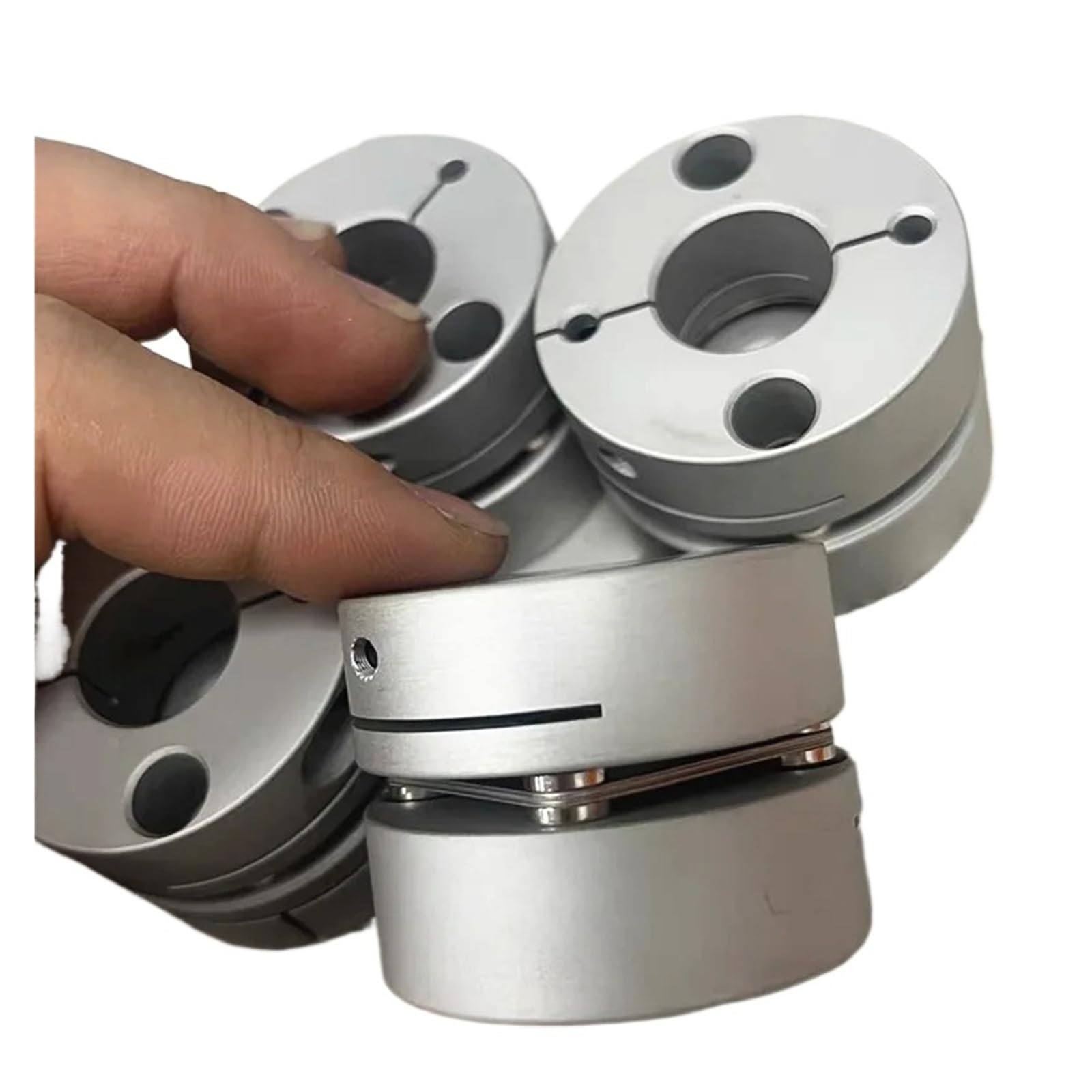 Flexible Einzelmembran-Wellenkupplung mit Aluminiumklemme