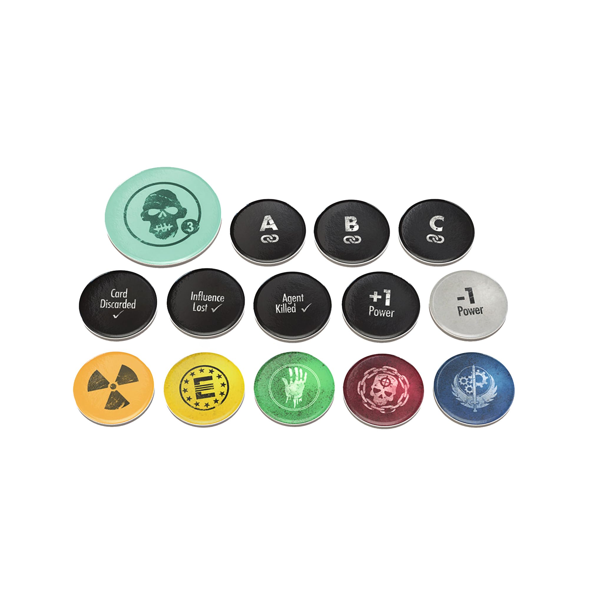 Modiphius Fallout : Power Play | Jeu de Cartes compétitif | À partir de 14 Ans | 2 à 4 Joueurs | 30 à 45 Minutes de Temps de Jeu ou Plus
