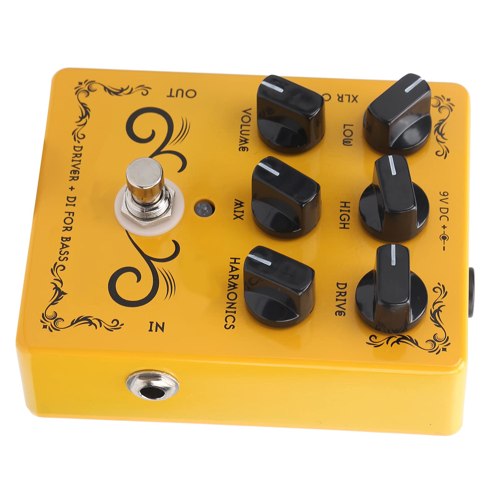 Pedale Di Distorsione Per Chitarra CP 60 Con Output XLR E True Bypass Design Compatto Simulazione Di Gabinetto Analogico Per Registrazione Studio E Esibizioni Dal Vivo