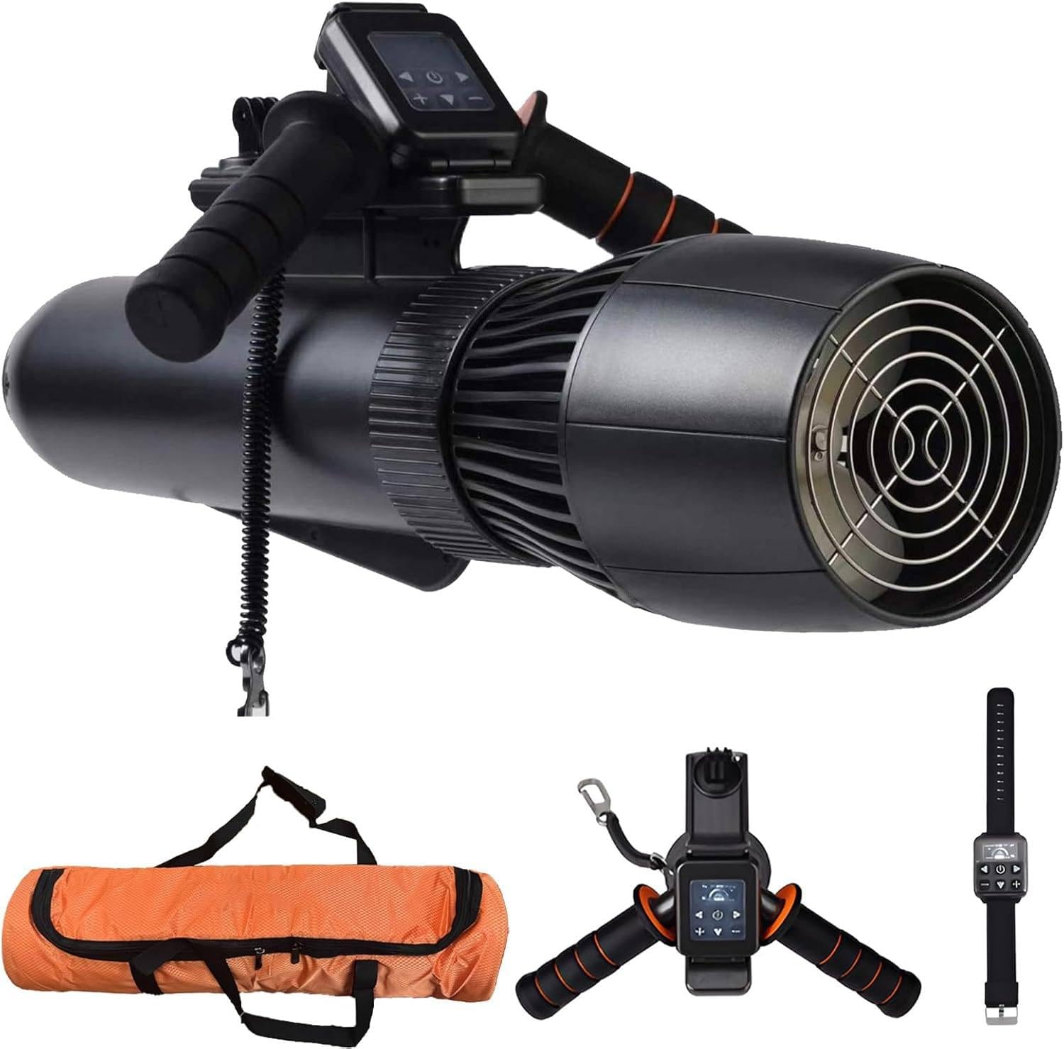 WYBYYDS Sea Scooter for Adults and Kids, 3-7km/h 500W Underwater Pool Scooter, 9-Speed Switch, 40m Diving Depth,for Pool, Diving, and Snorkeling 16000mah