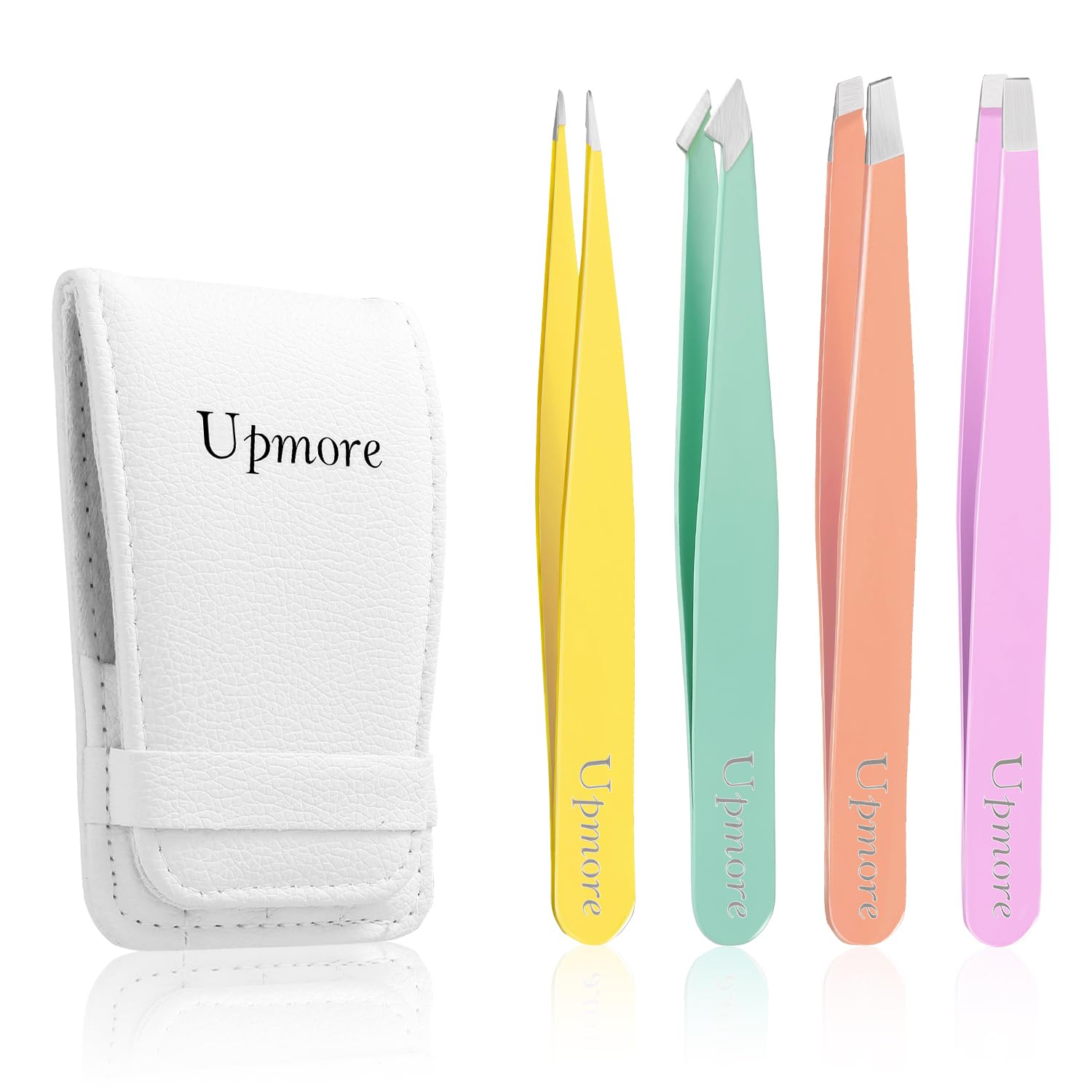 Upmore 4x Pinzette Set Edelstahl