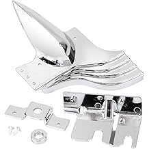 Chrome Lower Front Frame Cover Fit for Harley Touring Electra Glide Road King Road Glide Street Tour Glide 1991-2021 Trikes 2009-2013