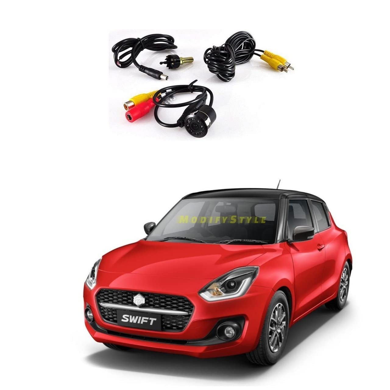 ModifyStyle Car Reverse Parking Camera Suitable for Maruti Swift (2021 to Present) Type 5-picture-30