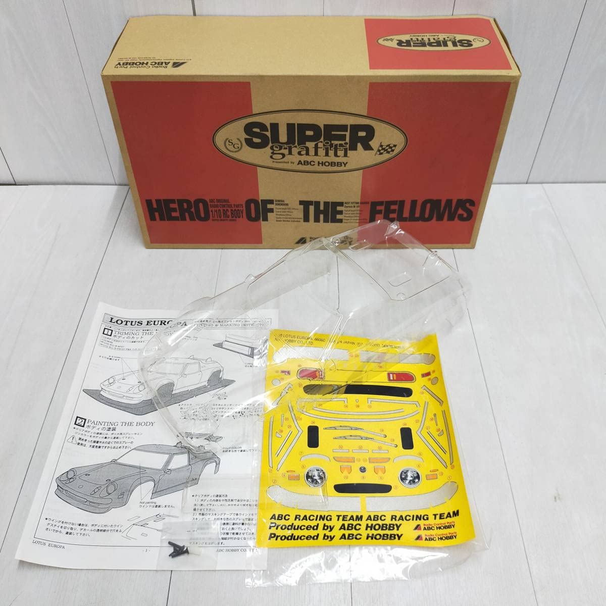 Amazon | ABCホビー ロータス ヨーロッパ 1/10 スケール RC カー 用