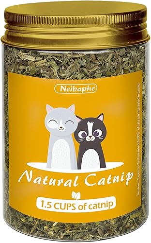 La hierba gatera, hojas naturales seleccionadas, vuelve loco al gato (2.5 tazas)