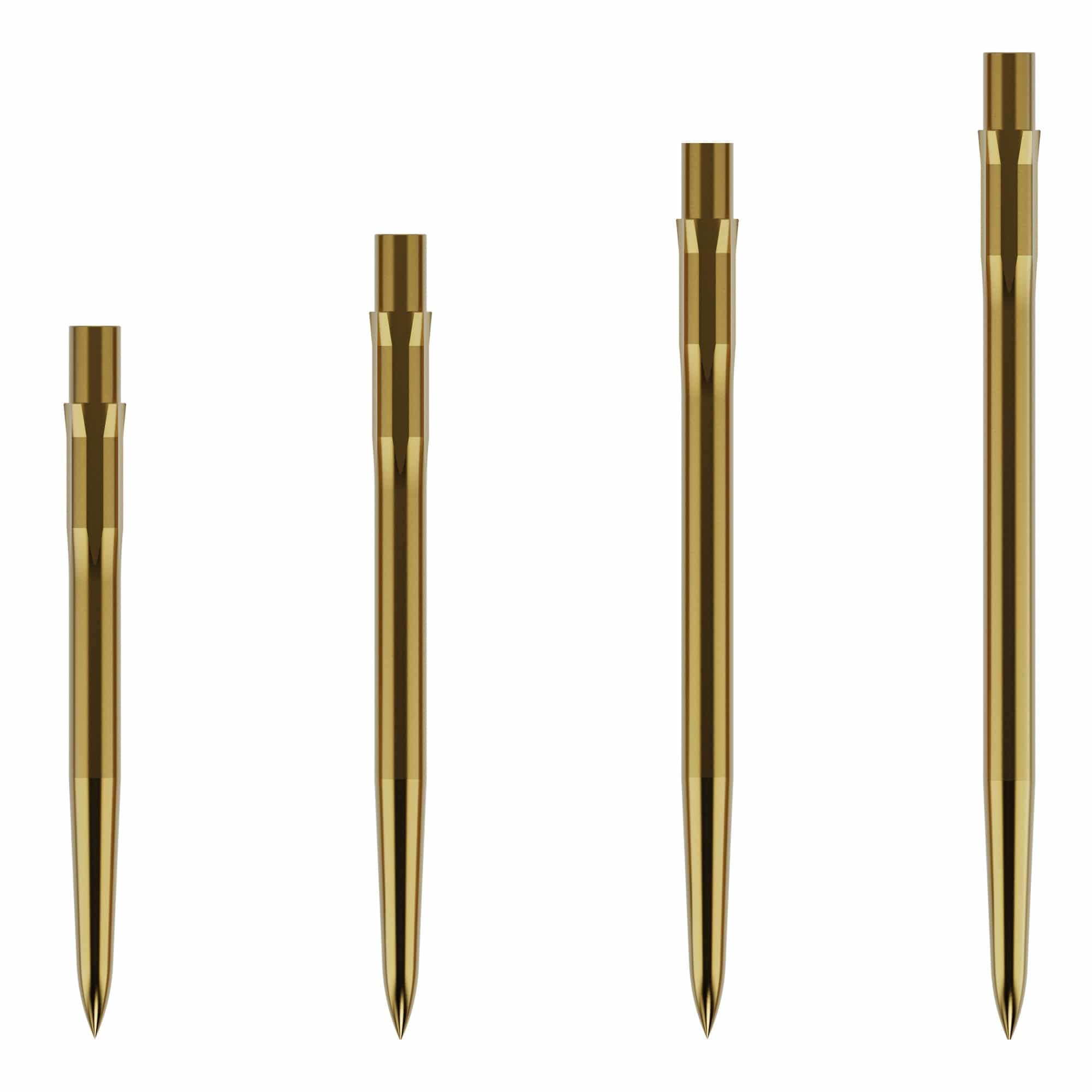 Caliburn | Replaceable Dart Points | Smooth | Gold | Multiple (32mm)