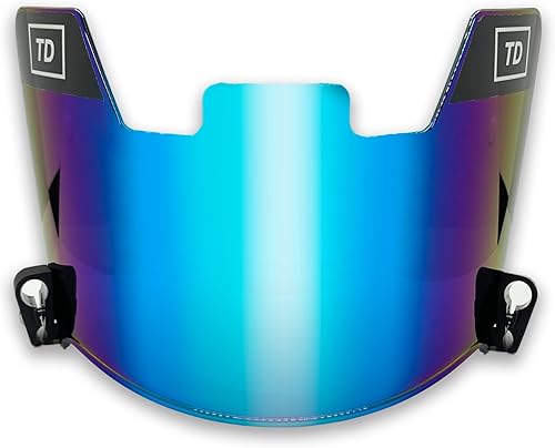 TD Sports - Visera de fútbol para niños, jóvenes y adultos, protección ocular para casco y máscara facial