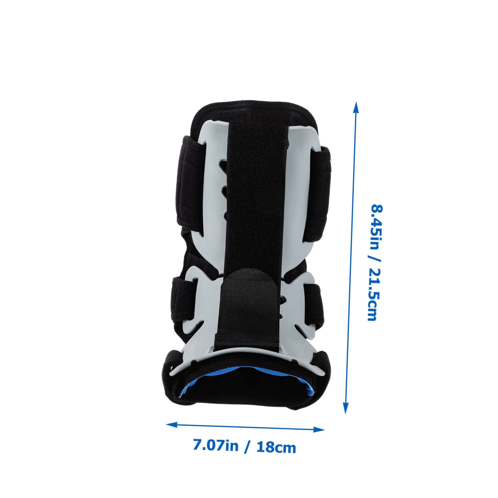 LALAFINA Adjustable Ankle Support Brace for Foot Drop Lightweight Orthosis for Plantar Night Sleep Comfort Suitable for Feet Care and Rehabilitation