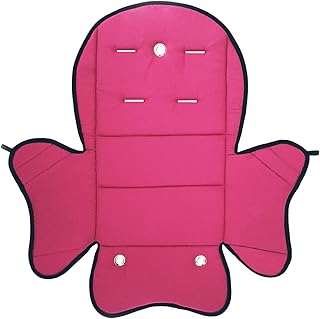 Aveanit Römer Jockey Relax Asiento acolchado № 5 Funda de repuesto para asiento de bicicleta, compatible con Römer Jockey (rosa oscuro, 100% algodón)