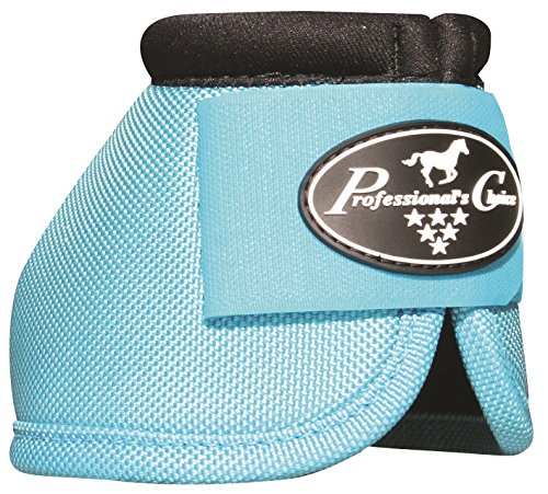 Professional's Choice ? Ballistic NO Turn Overreach Bell Boots Sizes (Turquoise, Small)