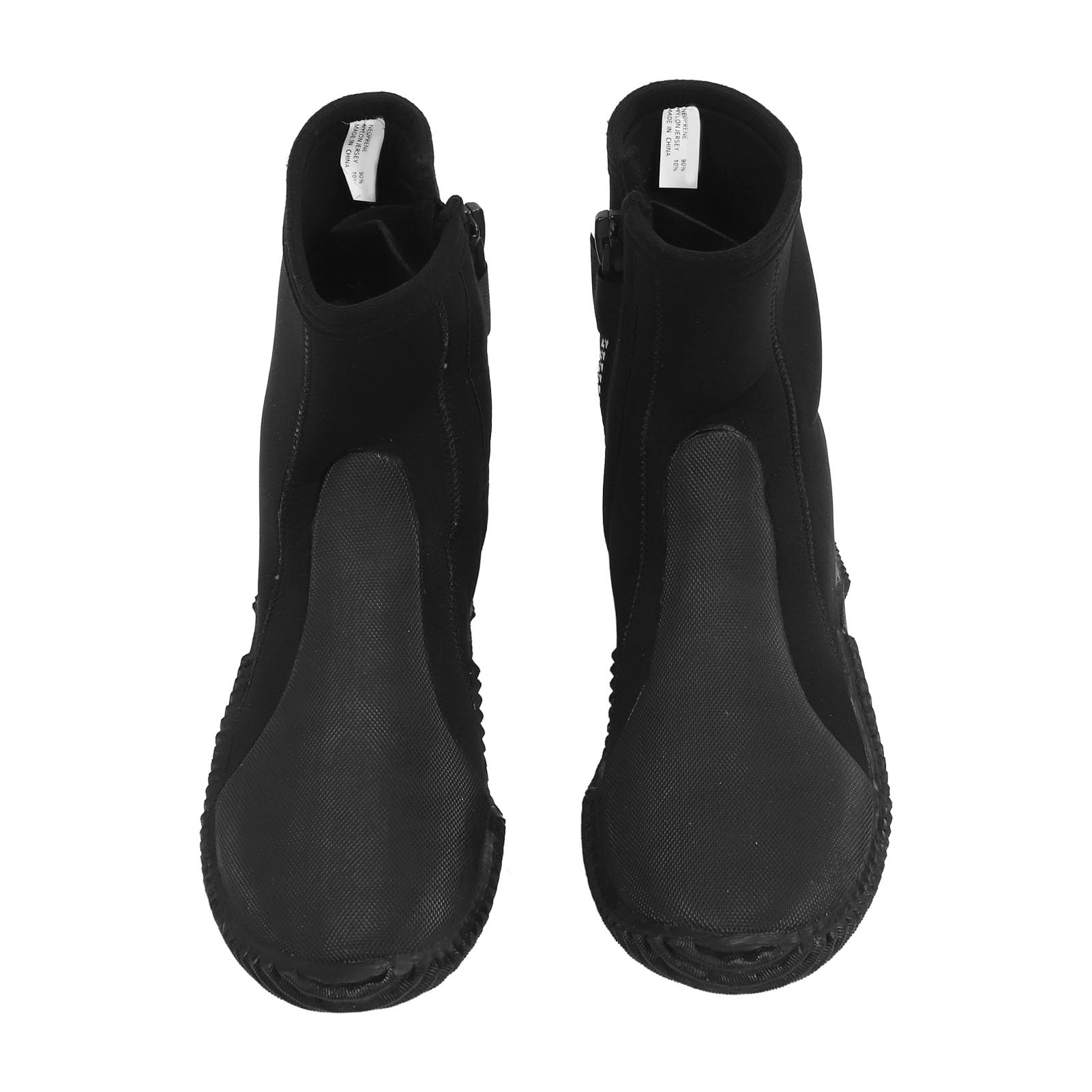 CHICIRIS Buty do Nurkowania o Wysokości 5 Mm, Antypoślizgowe Buty do Wody Surfowania, Pływania na Plaży, z Bocznym Zamkiem Błyskawicznym i Zapięciem na Rzep