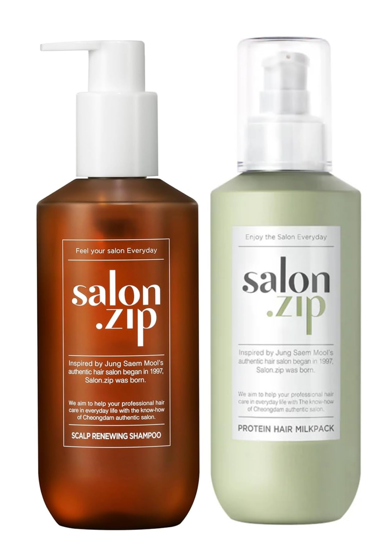 Amazon.com: JUNG SAEM MOOL Salon.ZIP Protein Hair Milk Pack +