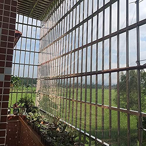 Lona impermeable transparente de vinilo politransparente resistente de 2.4X6M 6