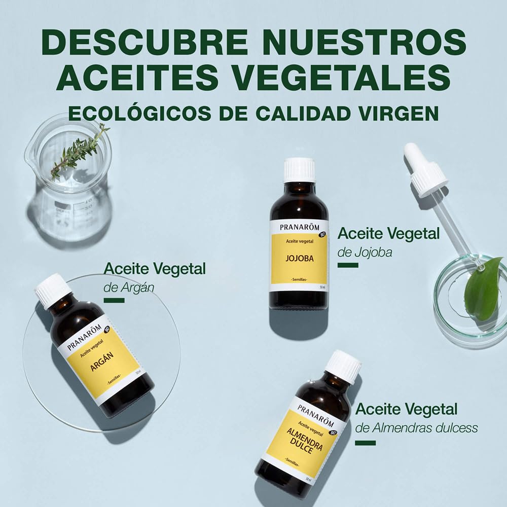PRANAROM - Rosa Mosqueta Bio - Aceite Vegetal - Belleza De La Piel - Antiedad - Para una Piel Radiante Todos los Días - Rico En Omega 3, 6, 9-50ml — view 6