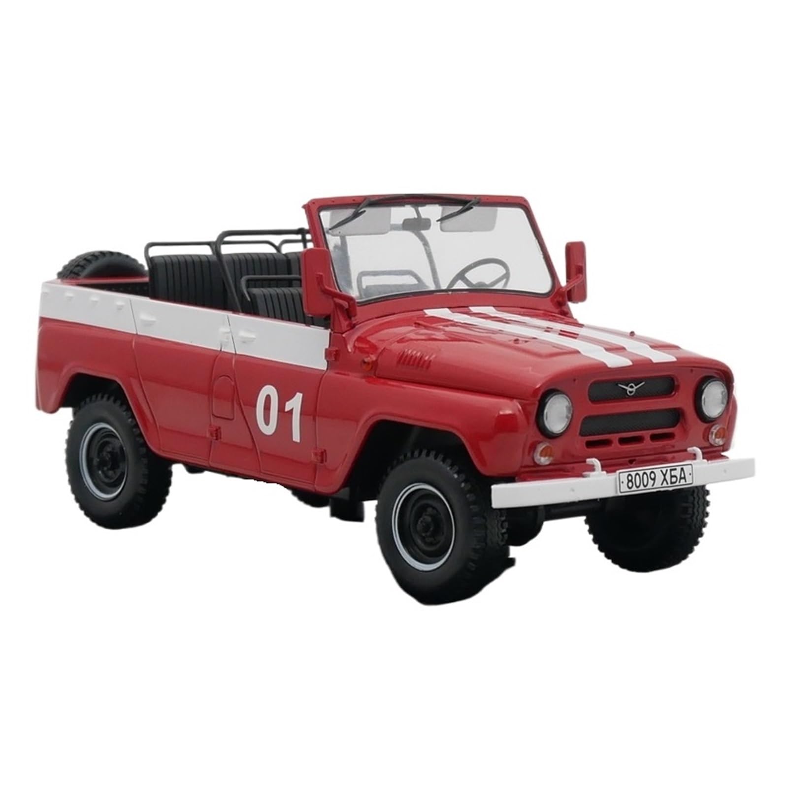 Metallo Scala Replica Rosso 1 24 Per 469B Convertible Off-road Vehicle Modello Di Auto In Lega Giocattolo In Metallo Da Collezione Per Adulti Hobby Veicoli Giochi Set