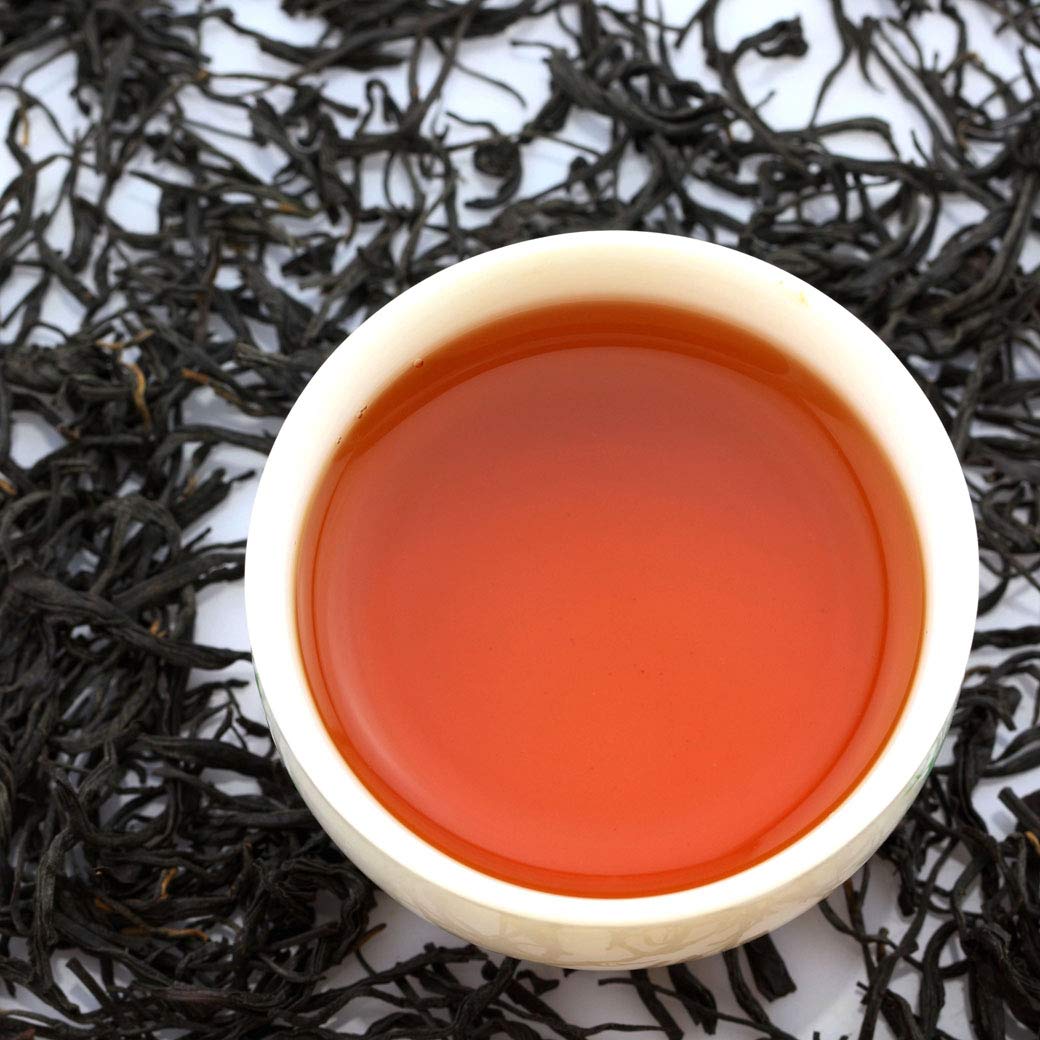 GOARTEA Thé Noir Jinjunmei 250g 8.8oz Supreme Fujian Wuyi Eyebrow Chinese Black Tea Loose Leaf - Black Buds