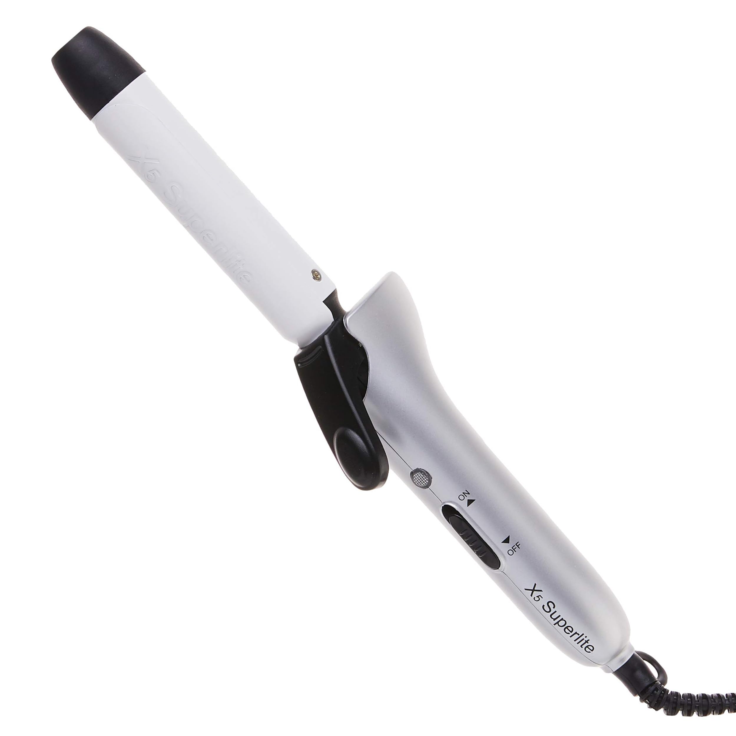 X5 SUPERLITE Nano Tourmaline Ceramic Curling Iron Folding Travel Size 1