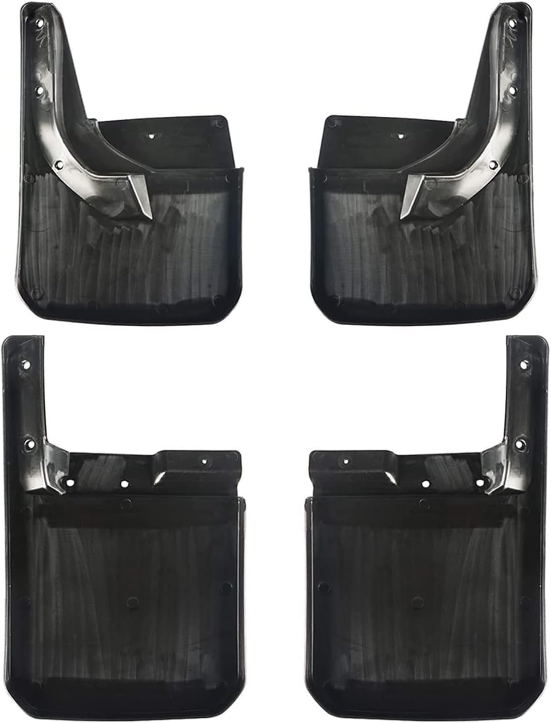 HGYNBCP Car Mud Flaps Splash Guards for Jeep Wrangler JL 2018 2019 2020 2021, Splash Guard Front Rear Mudguard with Fixing Screws.