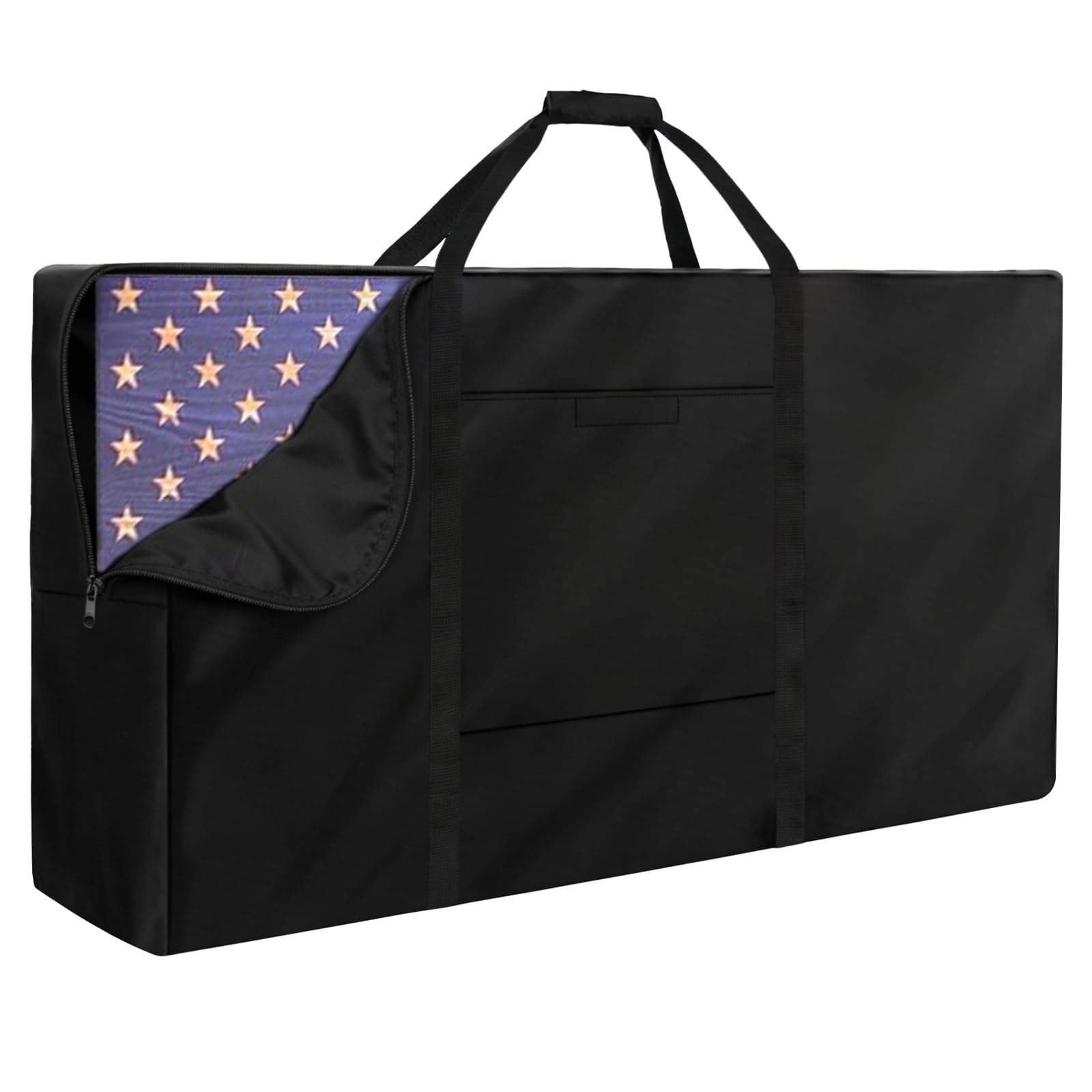 Photo 1 of Rilime Cornhole Carrying Case,3' X 2' Cornhole Bag Carrying-Case,Weatherproof Cornholes Board Carrying Cases - Includes 2 Pockets & Padded Shoulder Strap(Tailgate Size)