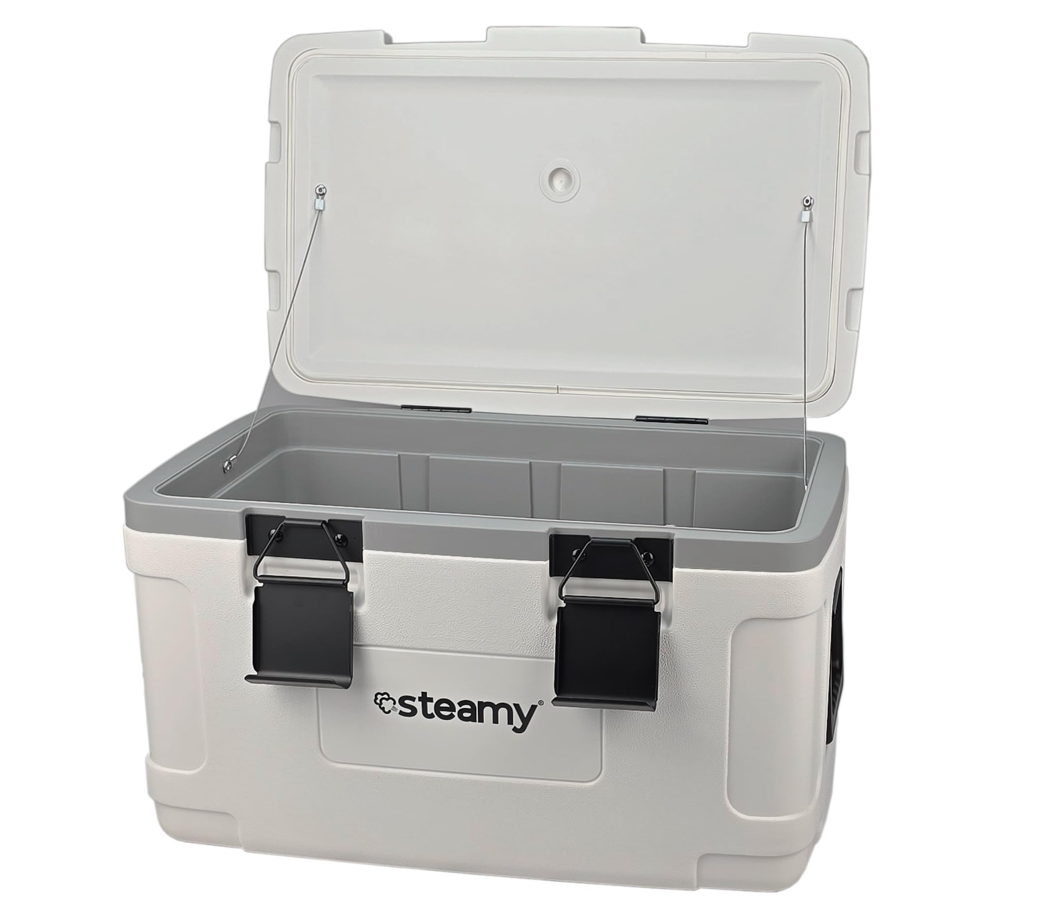 Steamy Marine 35 Frigoriferi portatile passivo, 35 Litri, Bianco