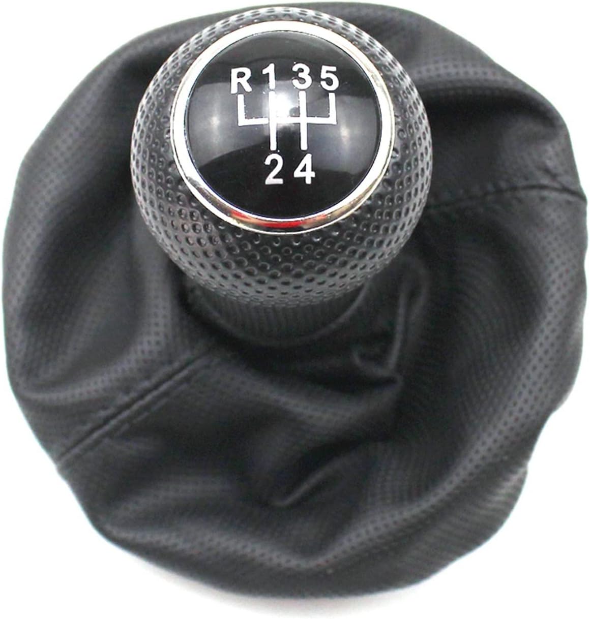6X0711118F 5-Speed Gear Shift Knob Gaiter with Dust Cover Boot Replacement for VW Fit for Polo 1995-2002 Fit for Lupo 1999-2006 Shift knob