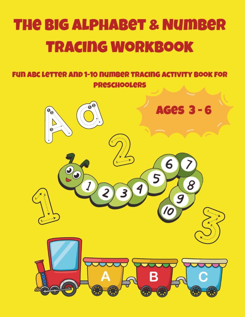 The Big Alphabet & Number Tracing Workbook (Little Scholars Success Series)