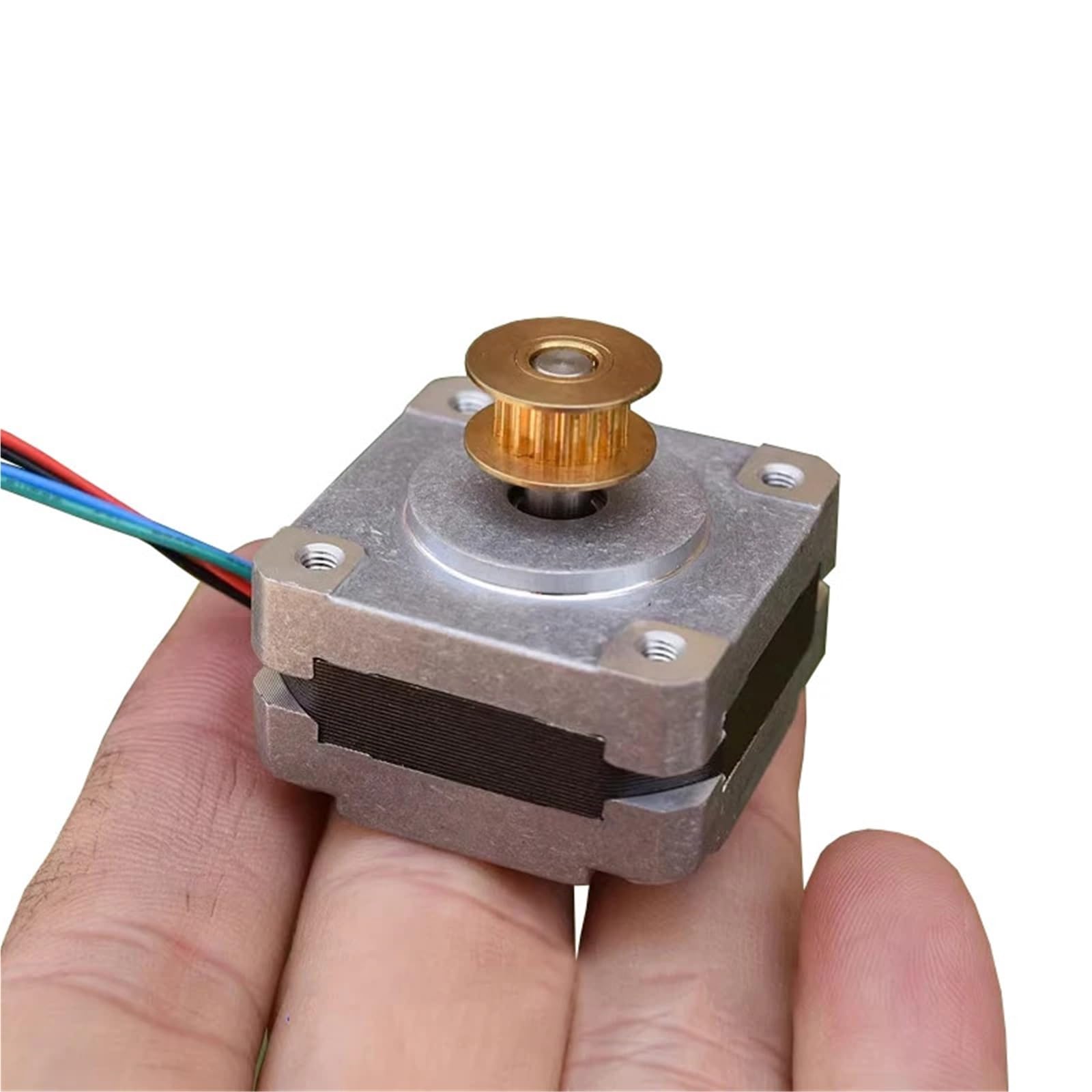 Muytqaerg One Color 0.9 Degree 35Mm Stepper Motor 2-Phase 4-Wire Stepping Double Ball Bearing 5Mm Shaft 1Pcs