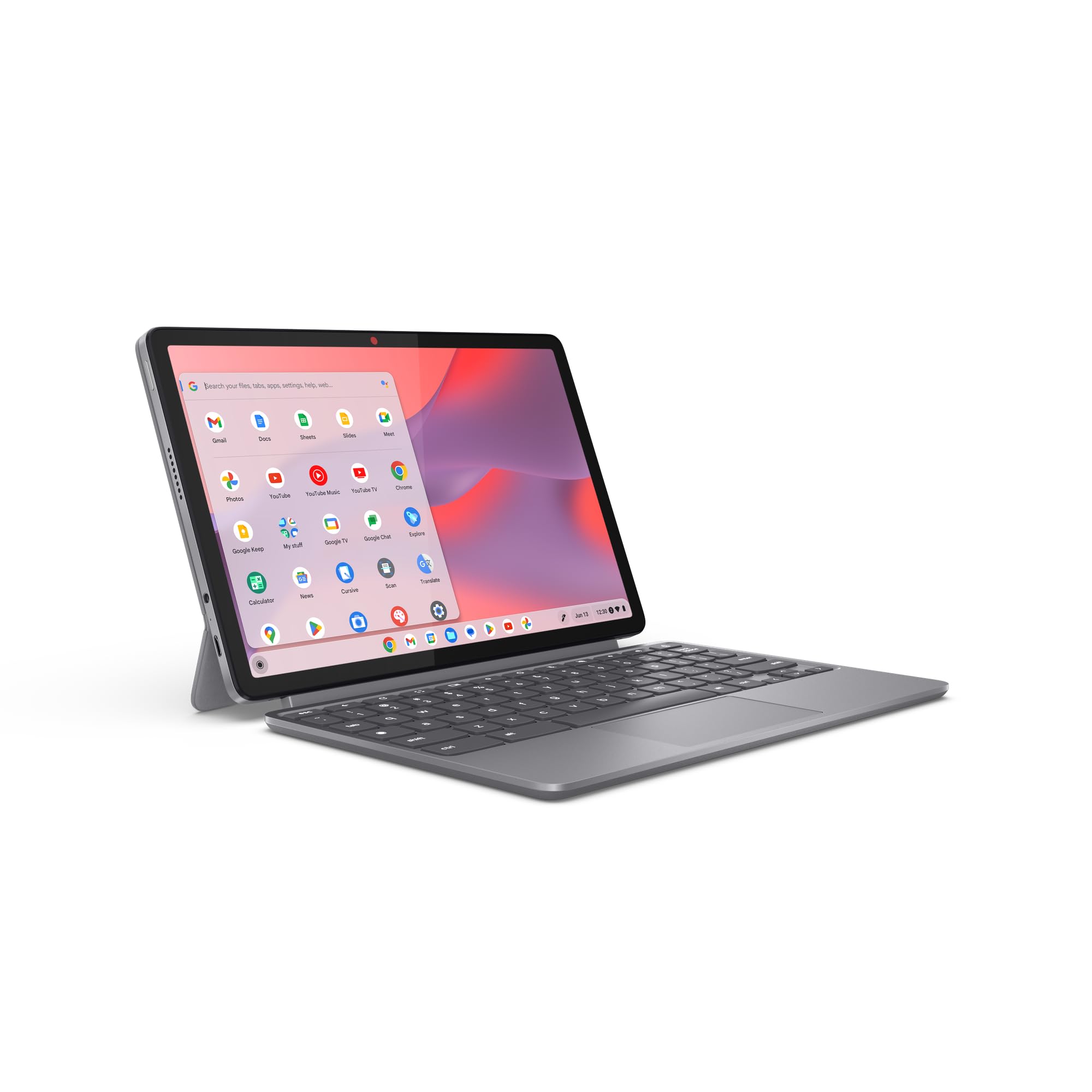 Lenovo Laptop Chromebook Duet 10.95 inch, Kompanio 838, 8GB RAM, 128GB, SSD, QWERTY, Spanish, Brand EAN: 0198155871719