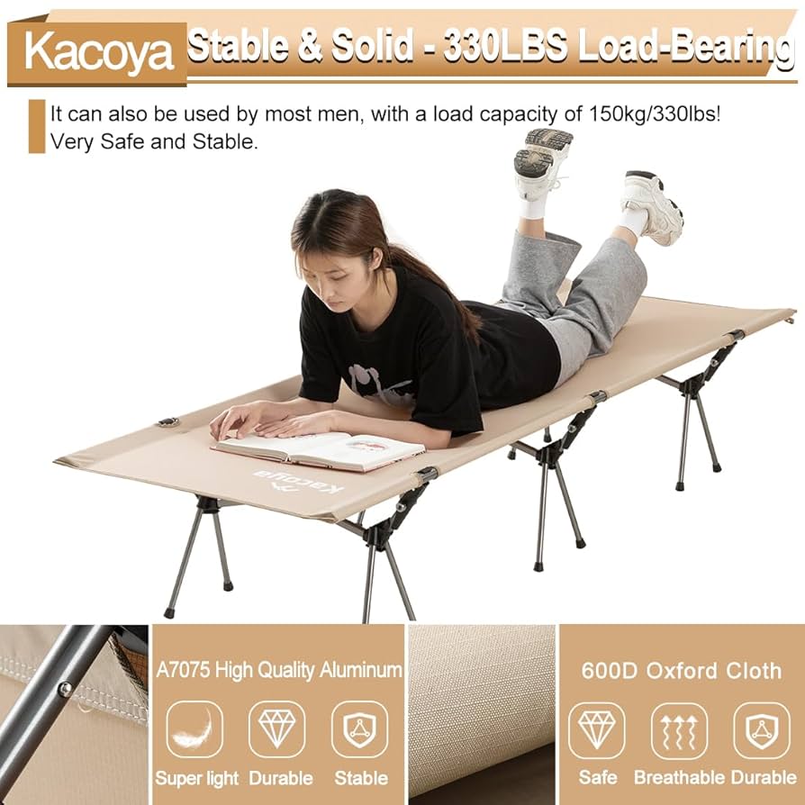 Camping Beds For Adults Camping Cot With Leg Extenders Portable
