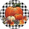   Round-Metal-Tin-Sign-Rustic-Wall-Decor-Wall-Plaque-Fall-Wreath-Sign-Pumpkin-Wreath-SignSuitable-for-Home-Garden-Kitchen-Bar-Cafe-Restaurant-Garage-Wall-Decor-Retro-Vintage-12x12-Inch