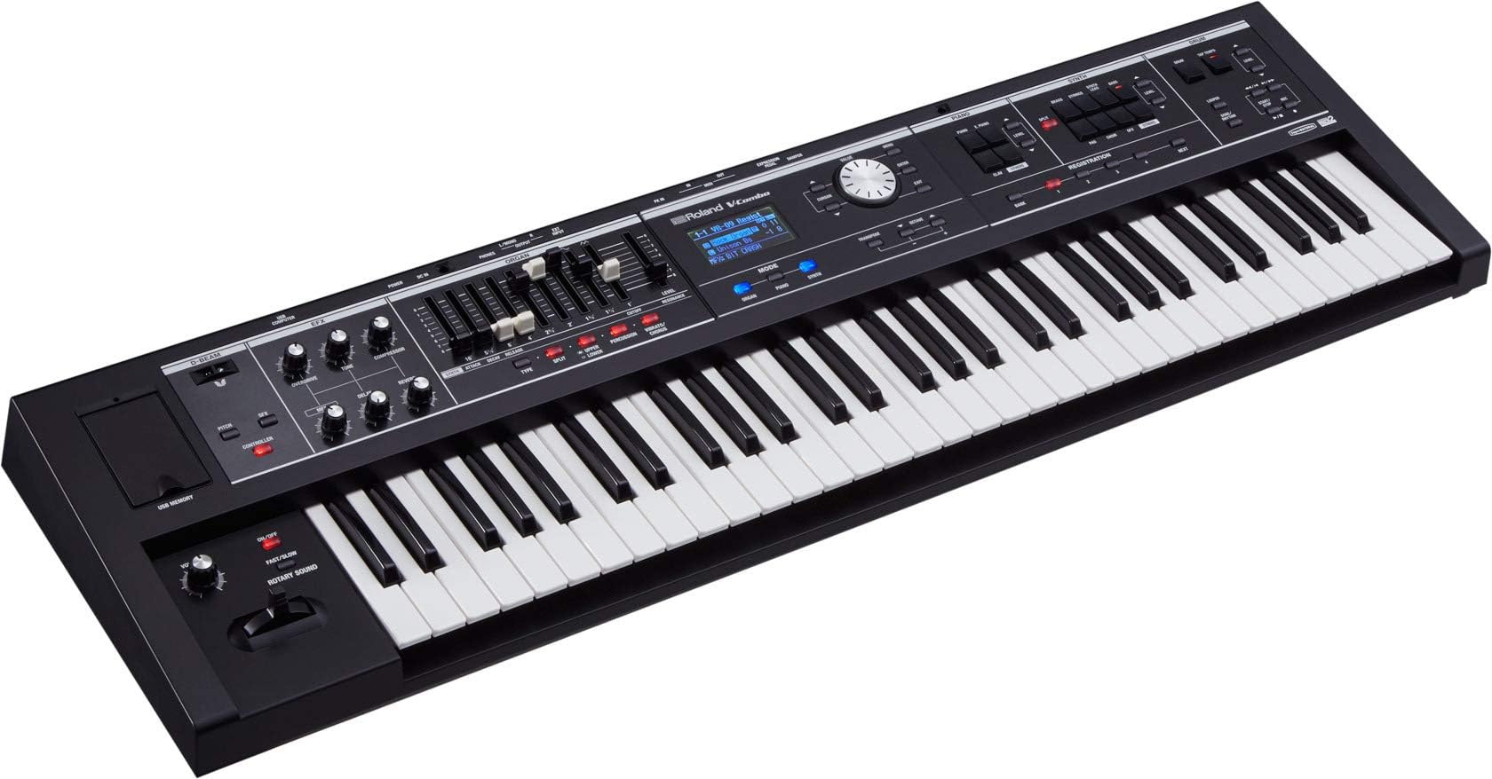 Amazon.com: Roland VR-09-B V-Combo 61-Note Keyboard Bundle with