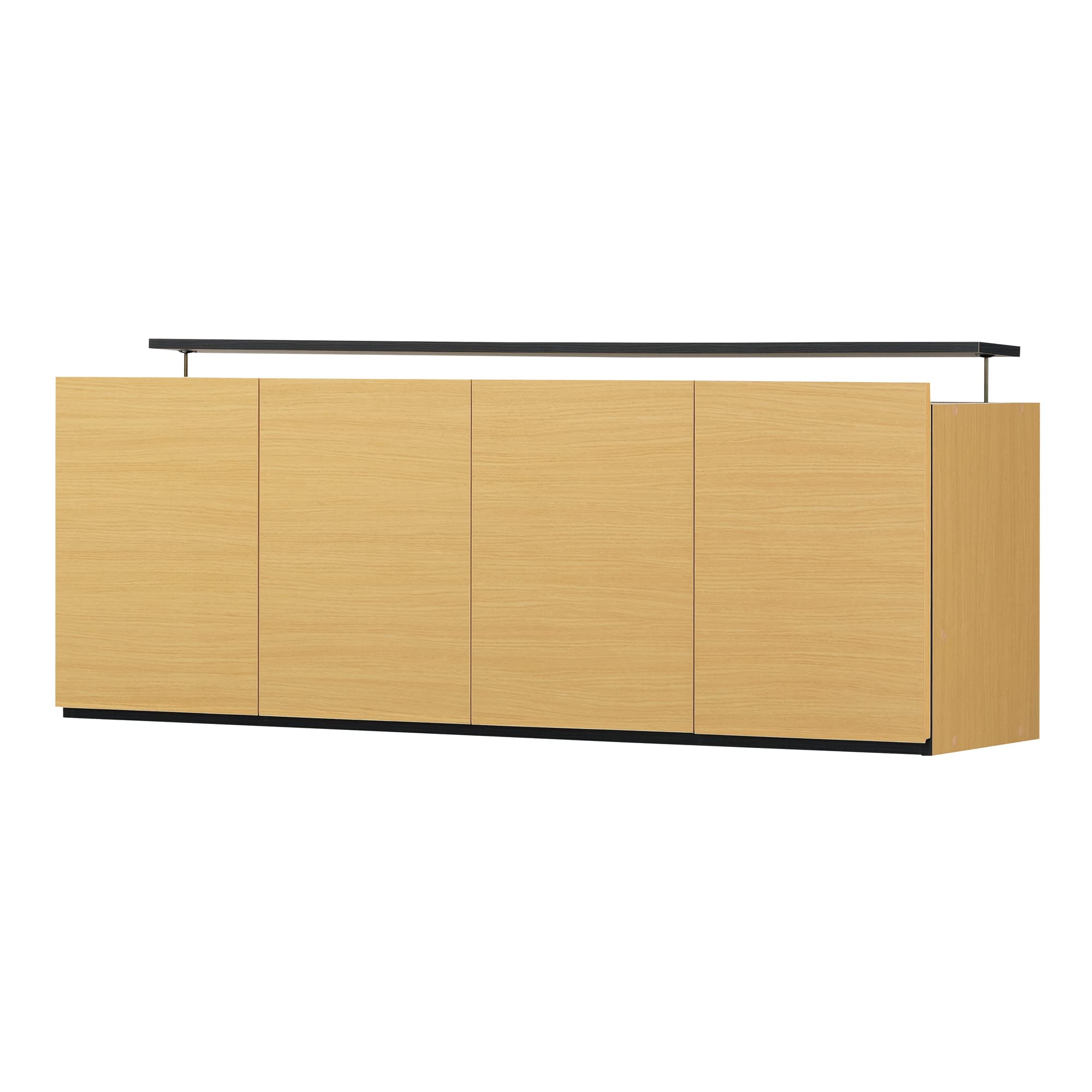 白井産業【SHIRAI】上置き 天井突っ張り 壁面収納 POR-5512DUWH 71bYkXv6XRL._AC_UF350,