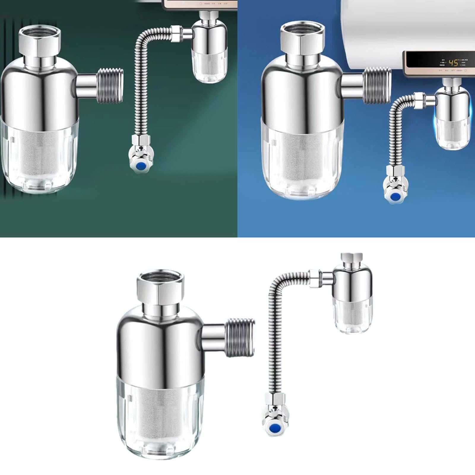 Fuhiueos Household Water Filter Water Filter General Use Sink Water Filter Cleans &