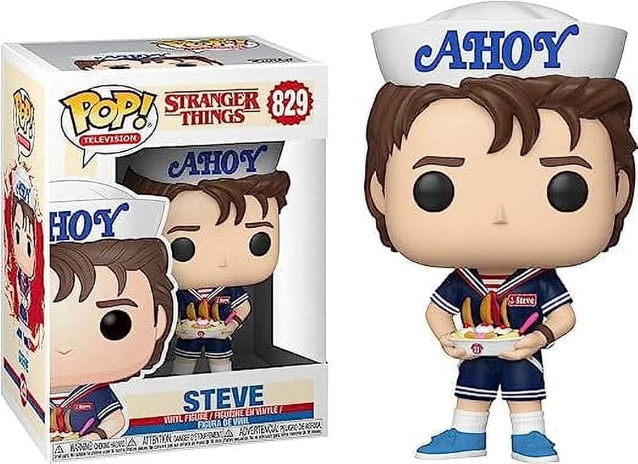 FUNKO POP! ストレンジャーシングス　スティーブアンドデモドック 61z38AoN-wL._AC_UF894,