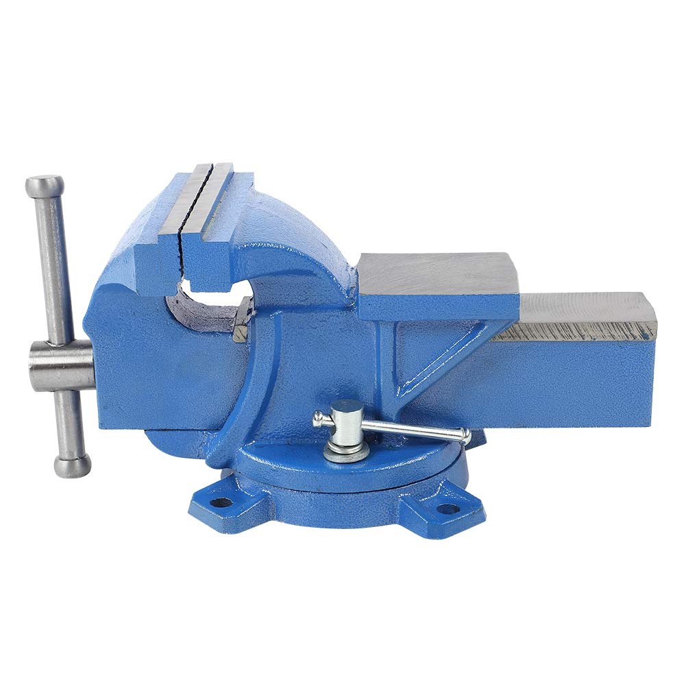 Étau d'établi Robuste de 5 Pouces avec Base Rotative