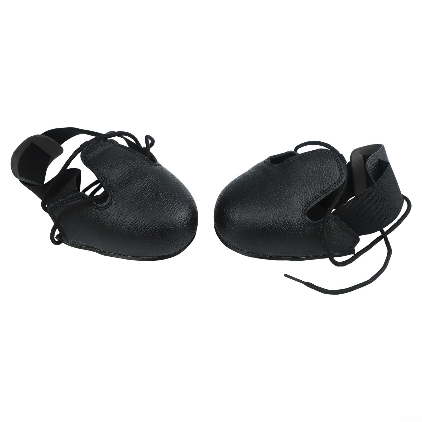 Cubiertas de zapatos de seguridad con puntera de acero, protección antigolpes, antideslizante, equipo de seguridad industrial para hombres y mujeres, tallas europeas 32-45, negro, 22 x 10 x 9 cm
