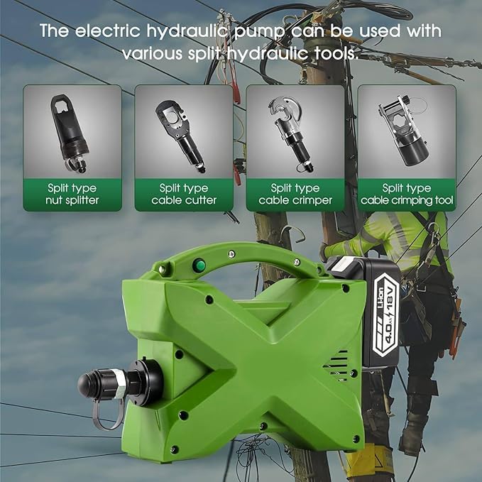 Pompa idraulica da 70 Mpa a doppio effetto con telecomando per punzonatura e sollevamento, ideale per applicazioni esterne