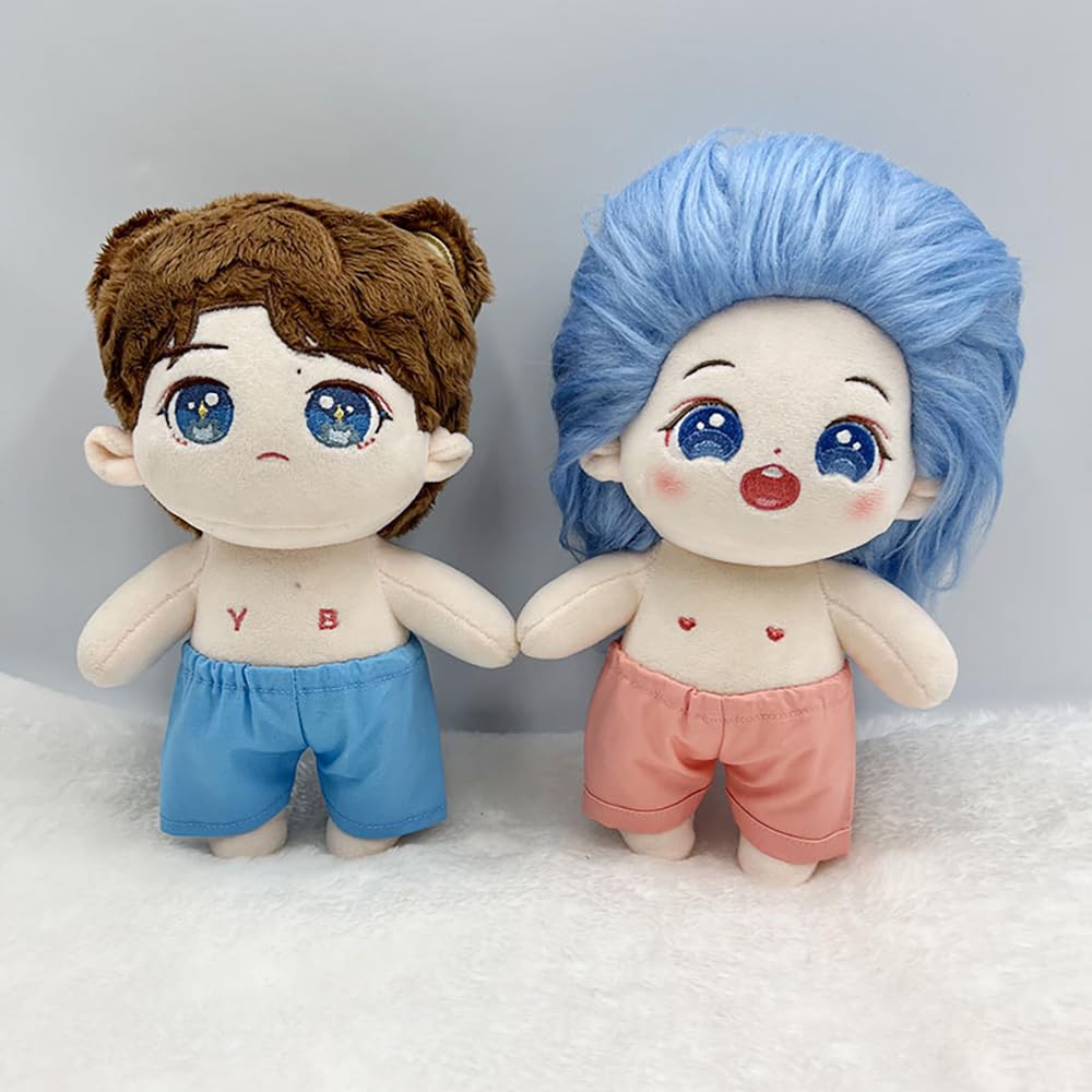 Amazon.co.jp: niannyyhouse 10cm ぬいぐるみ 服 ソリッドカラー