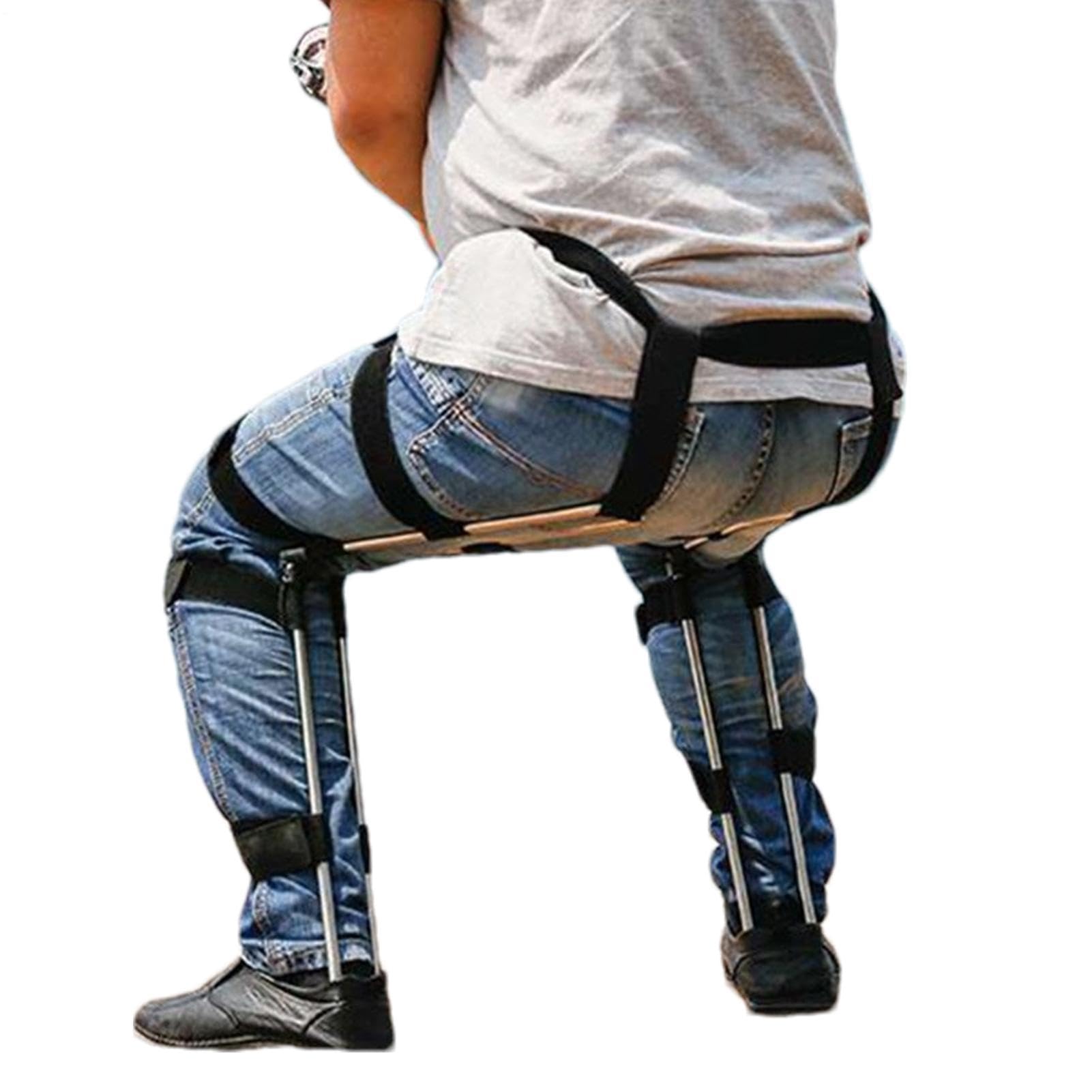 Wearable Chair Exoskeleton Levitation Invisible Seat Leg Brace Magic Stool