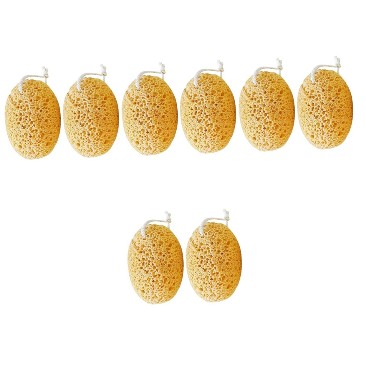 8 Pz Spugne Per Il Lavaggio Del Corpo Luffa Spugna Di Luffa in Schiuma Per Doccia Spugna Corpo Schiuma Per Doccia Profondo Abito Pulizia Profonda Bambino Spugna Di Poliuretano Pouf