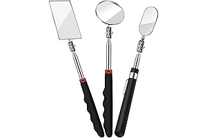 3-in-1 Telescoping HVAC Inspection Mirror
