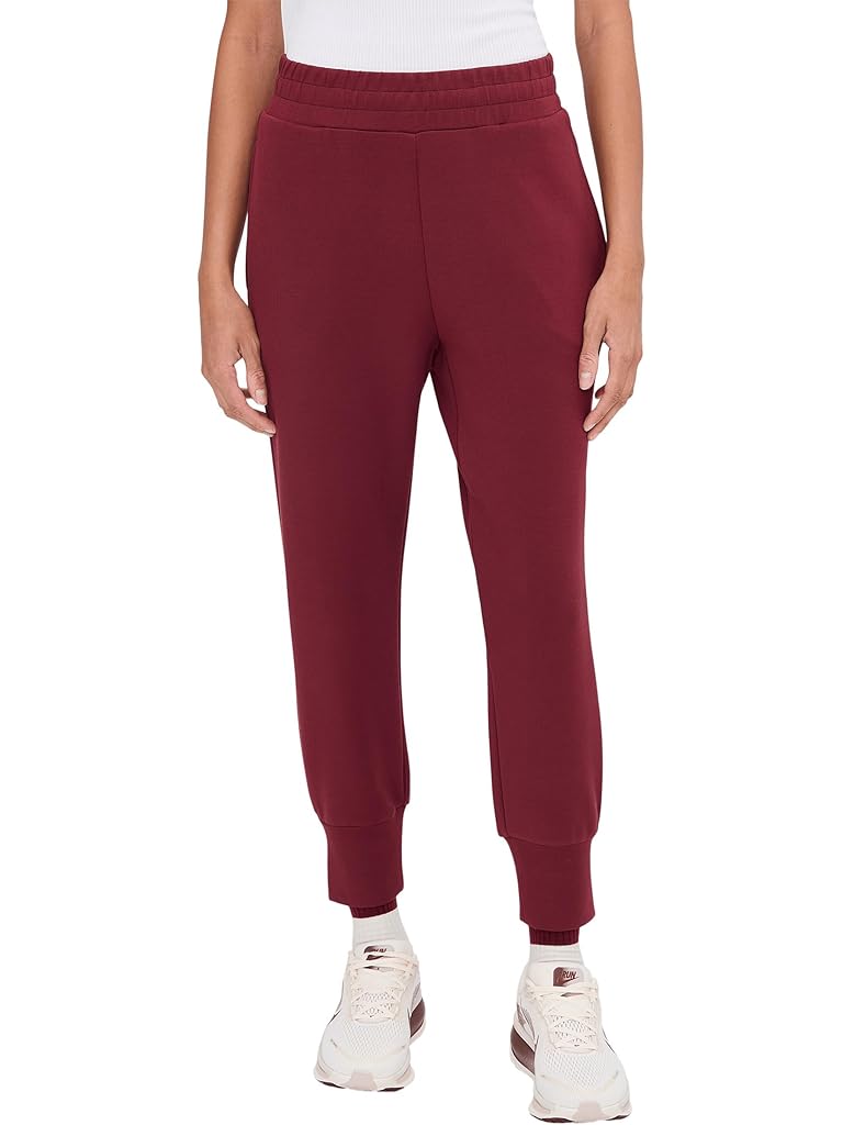 Burgundy Varley The Slim Cuff Pants